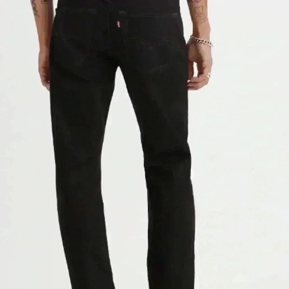 Levi's 501 Button Fly Original Fit Black Jeans size 38x32 - Picture 13 of 13